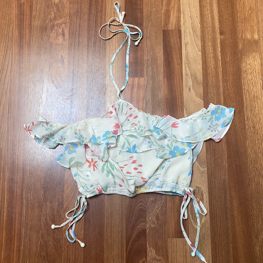Tularosa Floral Crop Top
